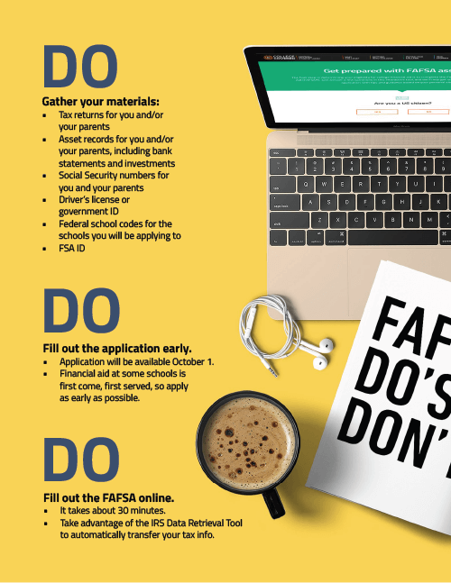 FAFSA® Do’s and Don’ts